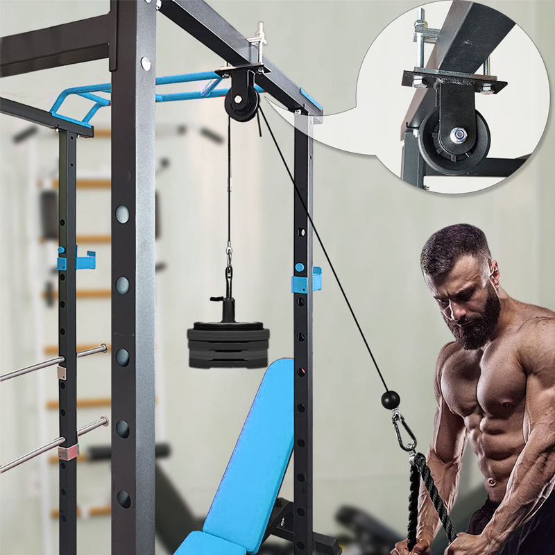 Sistem Katrol Tugas Berat - Me - Home Gym Lat Pulldown Machine ulasan dan harga