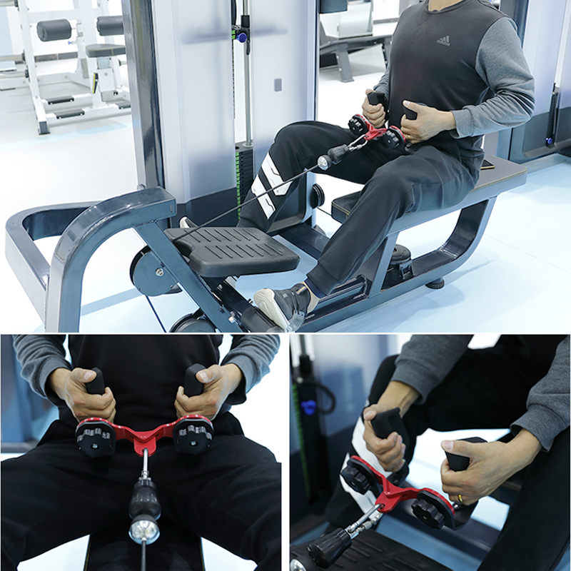 Mesin Kabel Pulley Gym Bar Pul - Home Gym Lat Pulldown Machine ulasan dan harga
