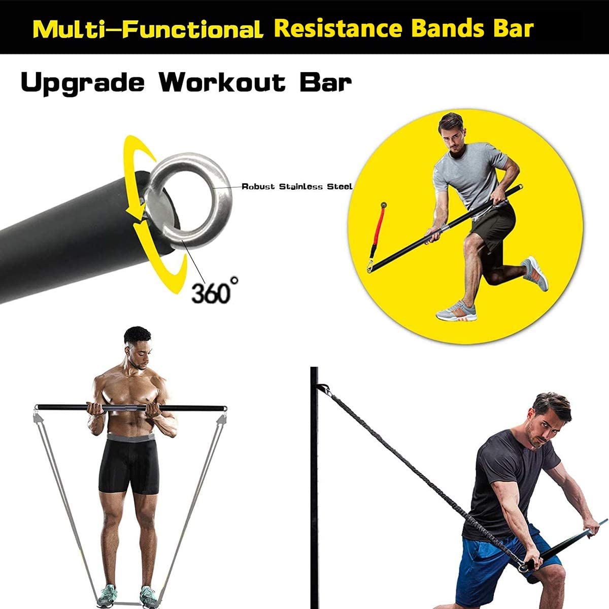 150lb Gelang Elastis Tahan Ram - Home Gym Simple ulasan dan harga